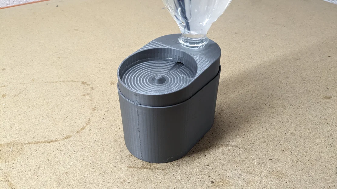Bộ rửa cọ có cấp nước - Bản mod nút nhấn thay cơ chế vặn - Image 4