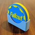 Bộ đế lót ly Fallout Vault 33 - Mô hình in 3D ấn tượng - Thumbnail 2