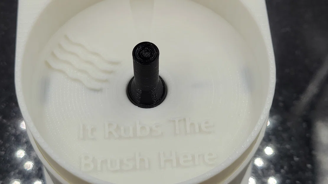 Dụng cụ rửa cọ vẽ 3D phiên bản Bob Ross độc đáo - Image 3