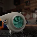 Tự làm máy thổi khí cầm tay chạy bằng pin (Turbo Blower DIY) - Thumbnail 5