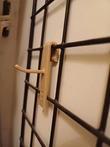 Móc treo Grid wall Hook 4x4cm - Giải pháp sắp xếp đồ dùng 3D - Image 3