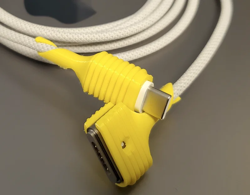 Bảo vệ cáp Apple MagSafe 3 cho MacBook Air M2 2022 (Strain Relief) - Image 1