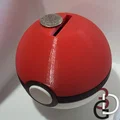 Heo đất Pokeball/Premier Ball (Pokeball/Premier ball Piggy Bank) - Thumbnail 2