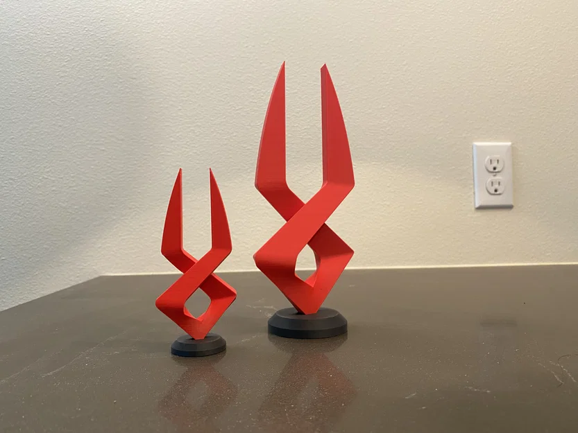 Mô hình biểu tượng Hades (Hades Emblem) in 3D độc đáo - Image 3