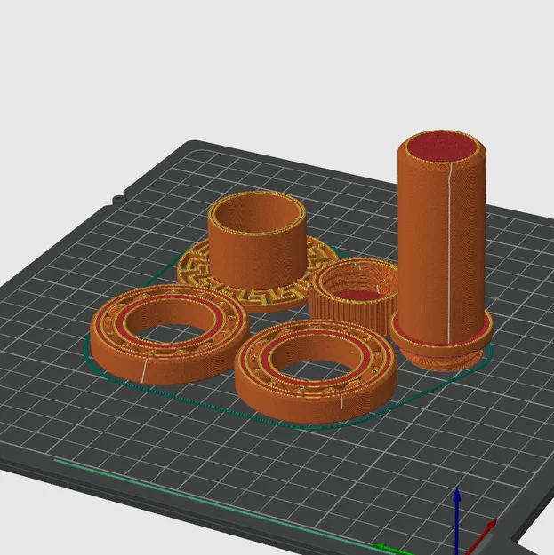 Giá đỡ cuộn filament dạng con lăn (Spool Roller) cho Ender 3 V3 SE - Image 9