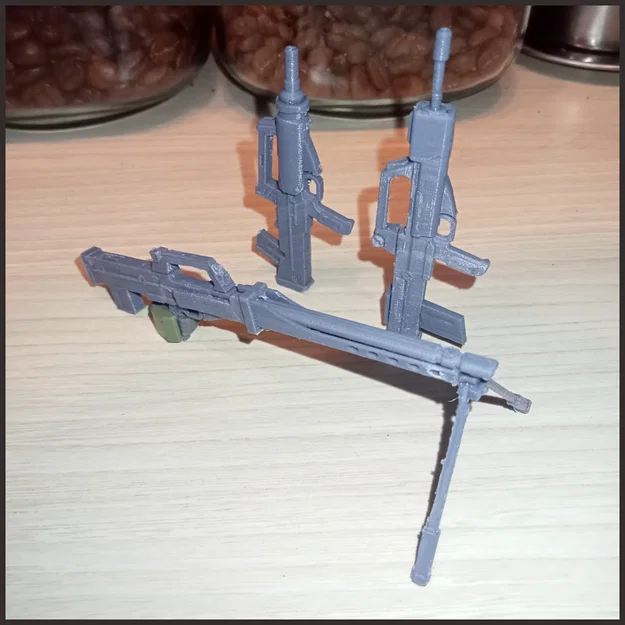 Vũ khí System Weapon GM 90mm HWF 1/144 - Image 2