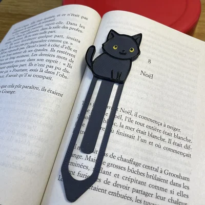 Bookmark Mèo Chartreux Dễ Thương