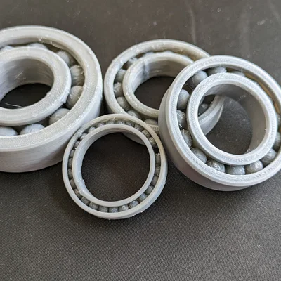 Vòng bi bi tham số (Print in Place) – Parametric Ball Bearings