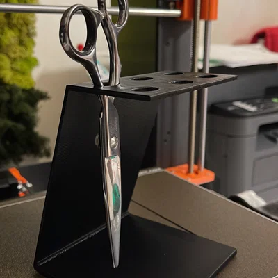 Giá treo kéo cắt tóc chuyên nghiệp - Mẫu in 3D gọn gàng, tinh tế