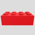 Mô hình gạch LEGO 2x4 chuẩn 3D - Tương thích hoàn hảo với hàng gốc - Thumbnail 1
