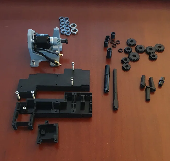 Hộp số (cấp 1) cho Unimog RC - Image 2