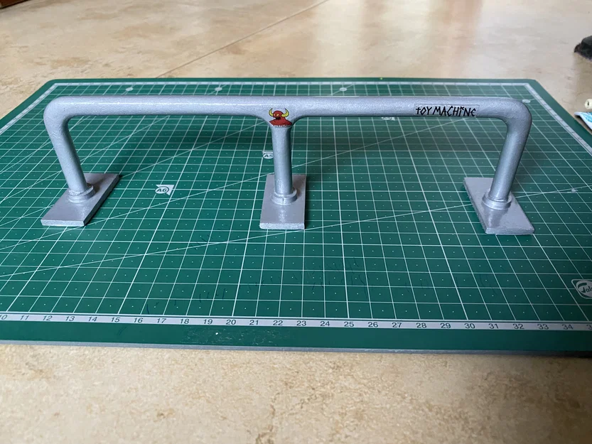 Thanh trượt 25cm cho Fingerboard và Tech Deck tự in 3D - Image 2