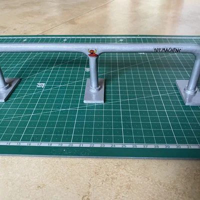 Thanh trượt 25cm cho Fingerboard và Tech Deck tự in 3D