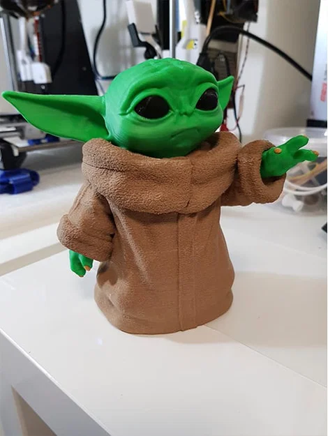 Mô hình Baby Yoda in 3D cực đáng yêu cho fan Star Wars - Image 4
