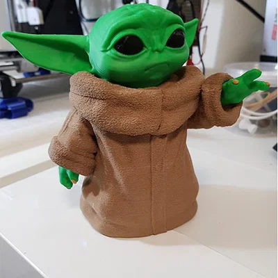 Mô hình Baby Yoda in 3D cực đáng yêu cho fan Star Wars