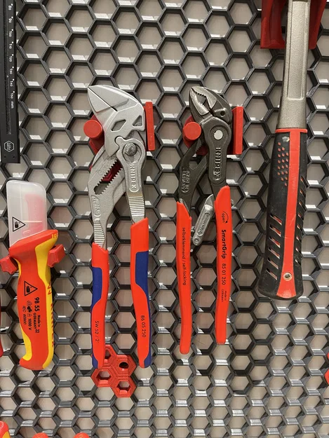 Giá treo kềm Knipex cho Honeycomb Storage Wall (HSW) - Image 2
