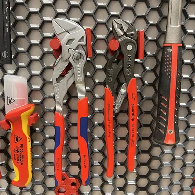 Giá treo kềm Knipex cho Honeycomb Storage Wall (HSW)