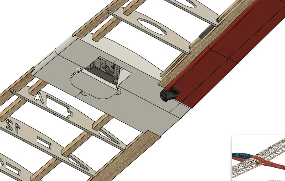 Tàu lượn RC Cirrus chạy động cơ (Cirrus RC powered glider) - Image 4