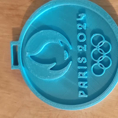 Mô hình huy chương Olympic và Paralympic Paris 2024 in 3D