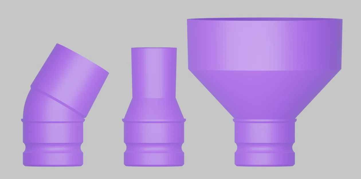 Adapter và Nozzle CAMLOCK cho ống hút bụi (400+ mẫu) - Image 2