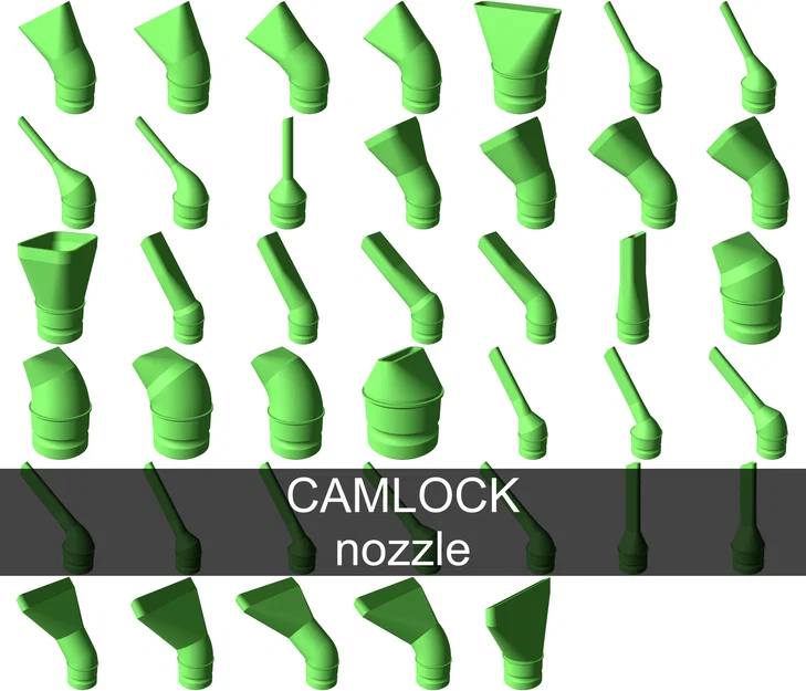 Adapter và Nozzle CAMLOCK cho ống hút bụi (400+ mẫu) - Image 7