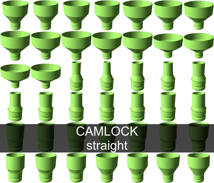 Adapter và Nozzle CAMLOCK cho ống hút bụi (400+ mẫu) - Image 9