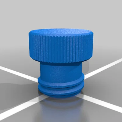 Nắp đậy chống bụi cho dây dẫn gas (Propane Hose Dust Plug) 3D