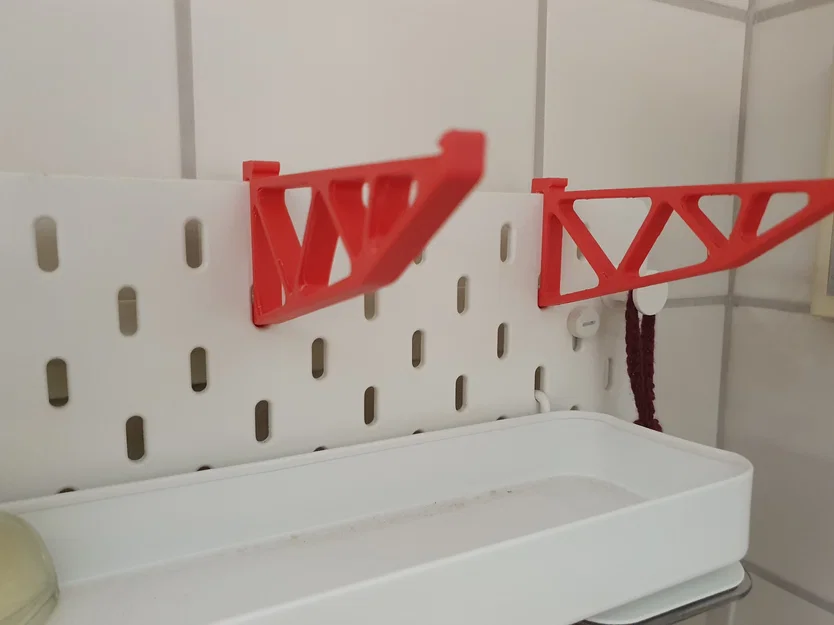 Bracket kệ trên cùng liên tục cho Skådis (Skådis Continuous Top Shelf bracket) - Image 1