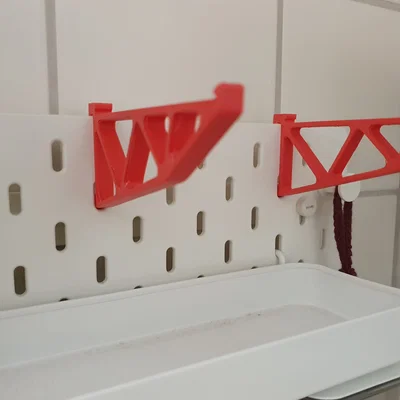 Bracket kệ trên cùng liên tục cho Skådis (Skådis Continuous Top Shelf bracket)