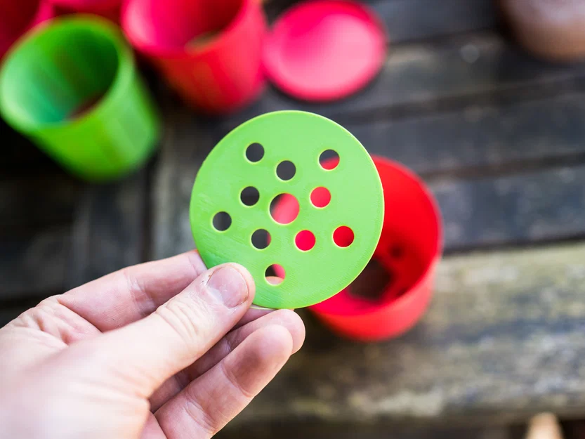 Chậu cây tối giản, in nhanh cho cây con (sẵn sàng Vasemode) - Image 4