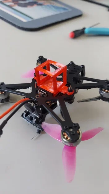 Ngàm giữ pin 2S cho drone HGLRC Draknight - Cố định pin an toàn - Image 1