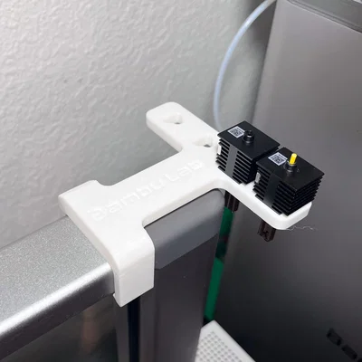 Giá treo/khay sắp xếp nozzle gắn crossbar cho Bambu A1