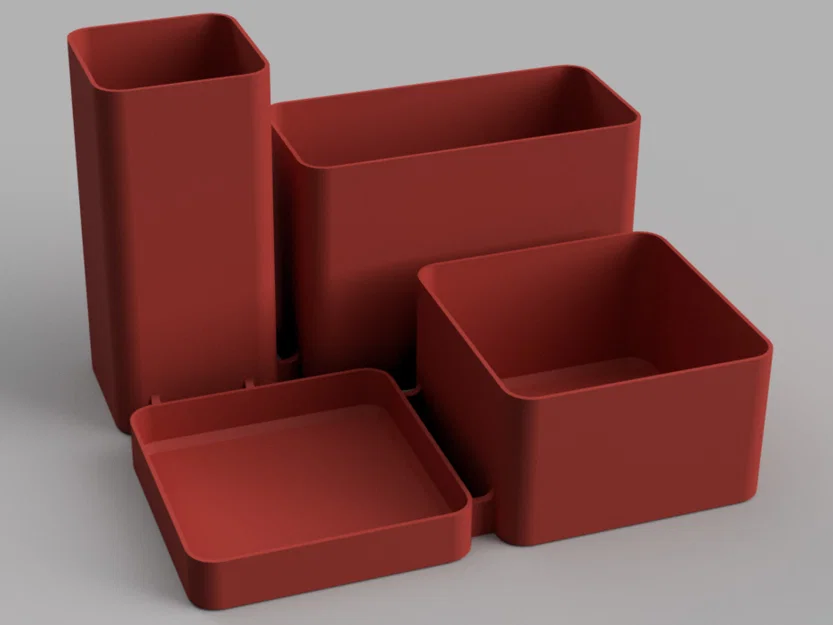 Khay đựng đồ dùng để bàn (Small Desk Organizer) tiện lợi cho văn phòng - Image 1