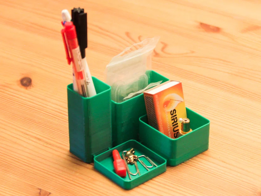 Khay đựng đồ dùng để bàn (Small Desk Organizer) tiện lợi cho văn phòng - Image 2