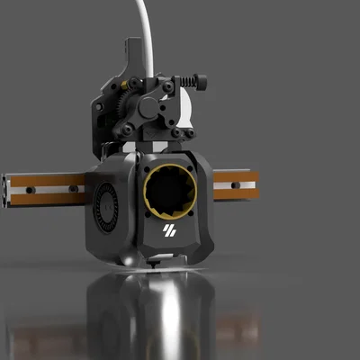 Archetype Blackbird Toolhead (WIP) - NF-Crazy Volcano, 30mm fan, EBB36