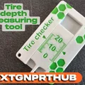 Thước đo độ sâu gai lốp (Tire depth gauge) - Thumbnail 2