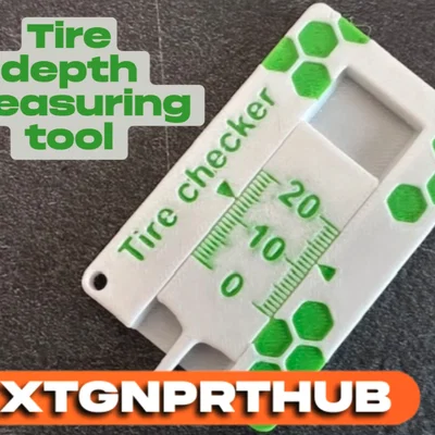 Thước đo độ sâu gai lốp (Tire depth gauge)