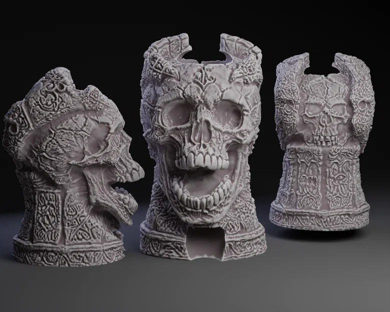 Tháp Tung Xúc Xắc Đầu Lâu Wicked (Wicked Skull Dice Tower) - Image 1