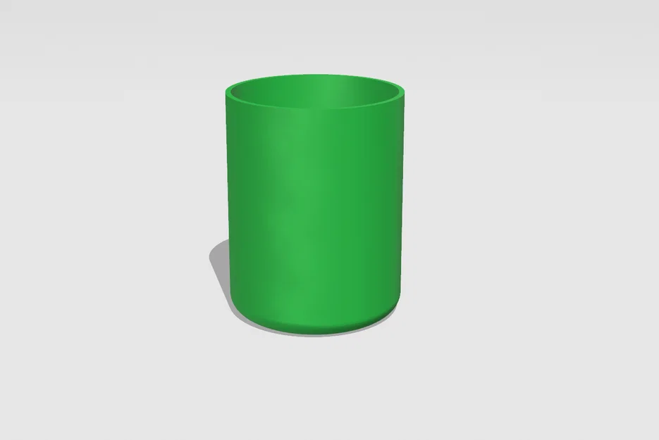 Mẫu cốc 3D tối giản (Cup) đa năng cho bàn làm việc - Image 1