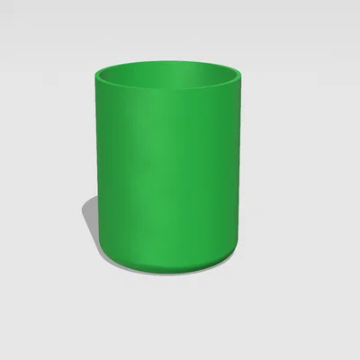 Mẫu cốc 3D tối giản (Cup) đa năng cho bàn làm việc