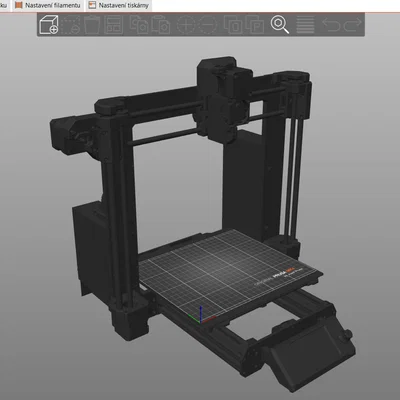 Mô hình 3D máy in Prusa MK4 chuyên dụng cho PrusaSlicer