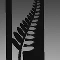 Tranh treo tường nghệ thuật lá dương xỉ (Silver Fern) in 3D - Thumbnail 3