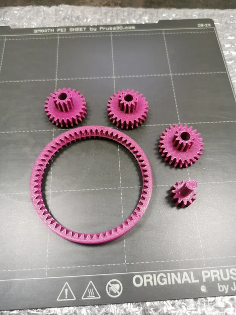 Bộ bánh răng hành tinh Planetary gear +- - Image 3