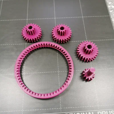 Bộ bánh răng hành tinh Planetary gear +-