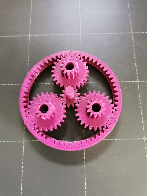 Bộ bánh răng hành tinh Planetary gear +- - Image 4