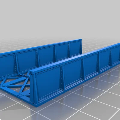 Mô hình cầu đường sắt Girder Bridge cho xe lửa OO/HO Gauge