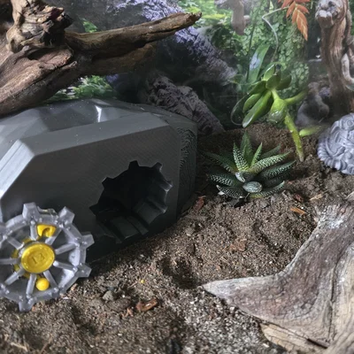 Hang Trú Ẩn Thú Cưng Kiểu Fallout Vault – Fallout Vault Critter Cave