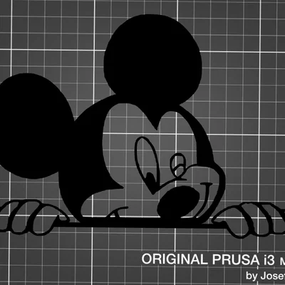 Mô hình trang trí tường Mickey Mouse siêu đáng yêu cho căn nhà của bạn