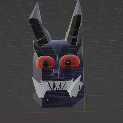 Mẫu Đầu Quỷ Demon 13 Cá Tính Cho Robot Dummy 13