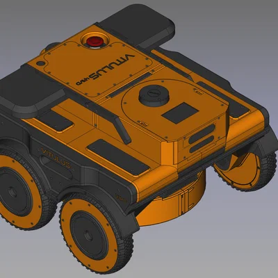 VITULUS – Robot cắt cỏ tự hành (Robotic Lawn Mower) in 3D